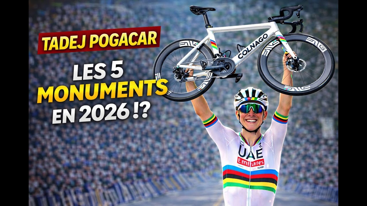 2026, l’année des 5 Monuments pour Tadej Pogacar ?
