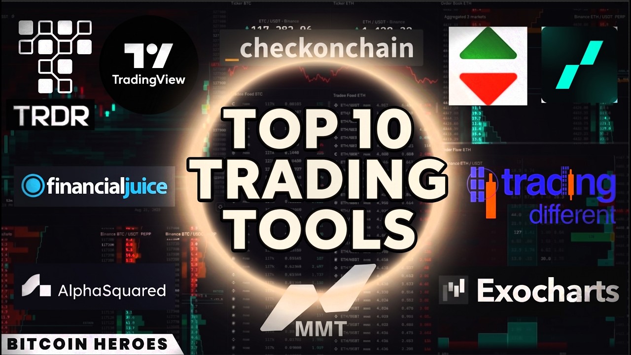TOP 10 Trading Tools for Institutional Crypto Trader & Spot Hodlers - 2026 List Exocharts MMT...
