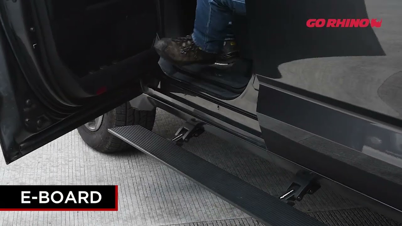 Go Rhino E-BOARD Electric Running Boards