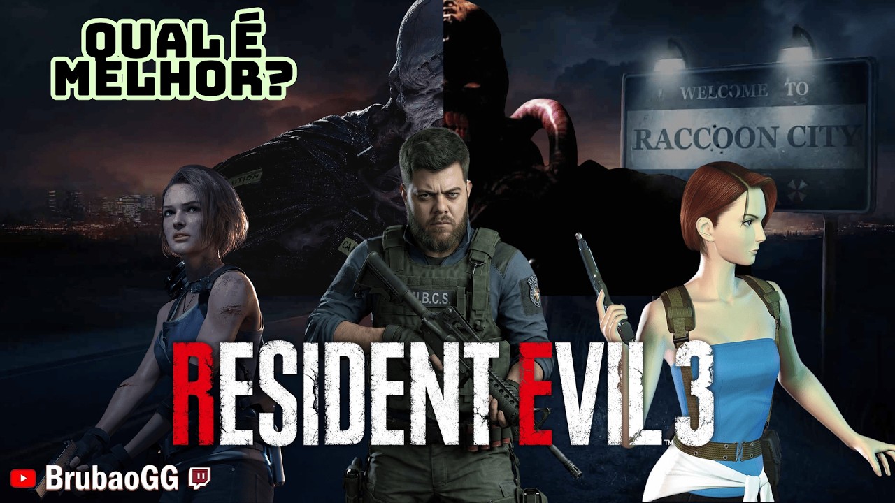De 1999 a 2020: Enfrentando o Nemesis no RE3 Clássico e no Remake! ( um pouco de ARC)