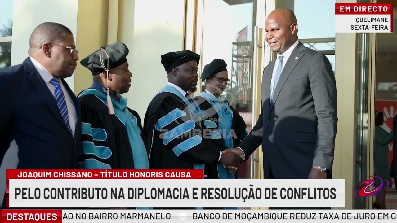 JOAQUIM CHISSANO – DOUTOR HONORIS CAUSA EM DIPLOMACIA| TV Zambézia 24h