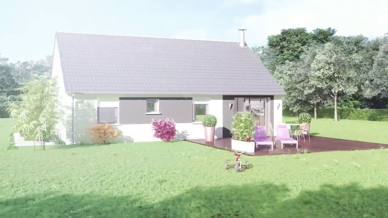 Visite virtuelle d'une maison Phénix de plain pied avec 3 chambres