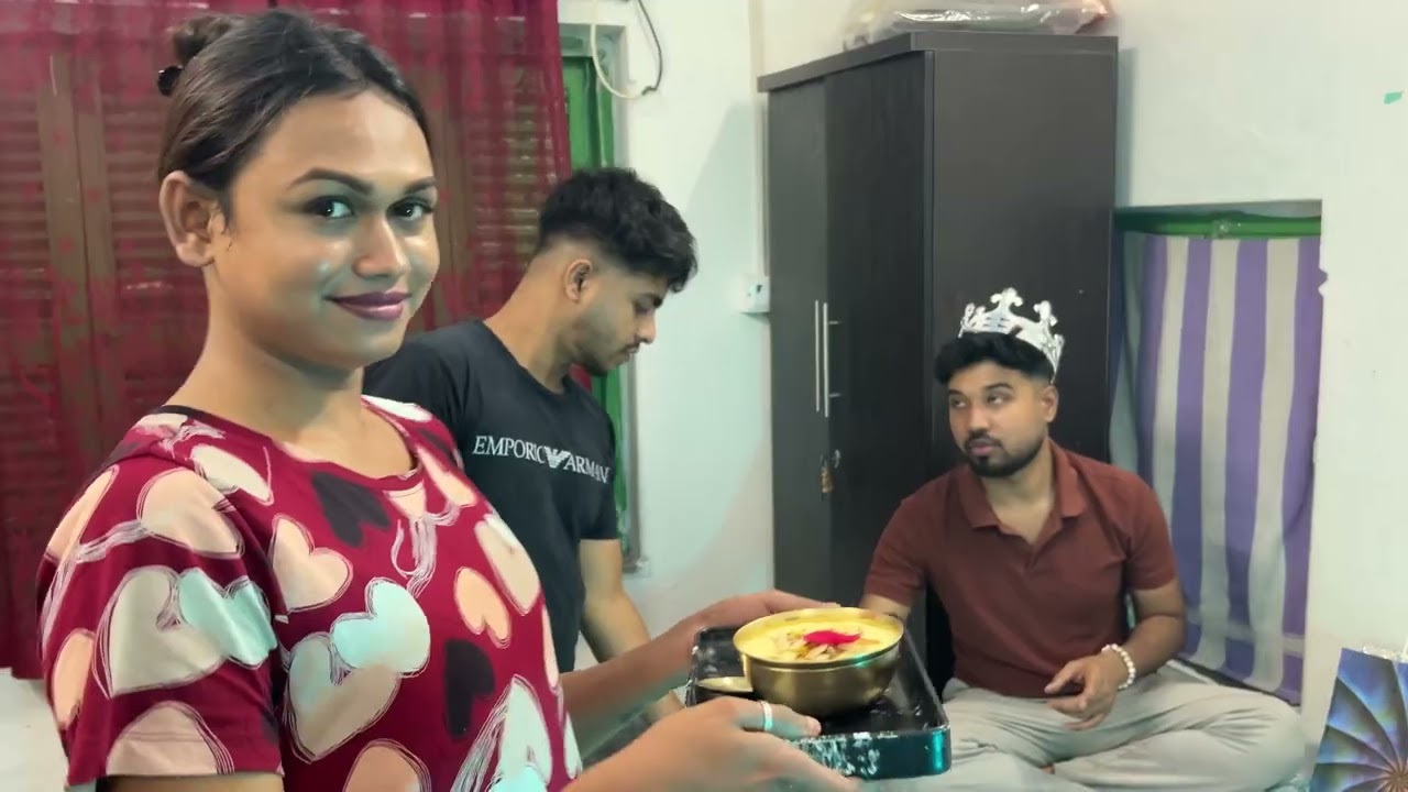 নিজের হাতে শার্টে সুতোর কাজ করে ইশান্তকে গিফট করলাম 🫣❓