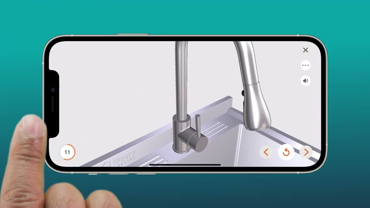 TRINITY BASICS 18x16x13 Basin Stainless Steel Utility Sink NSF Assembly Video