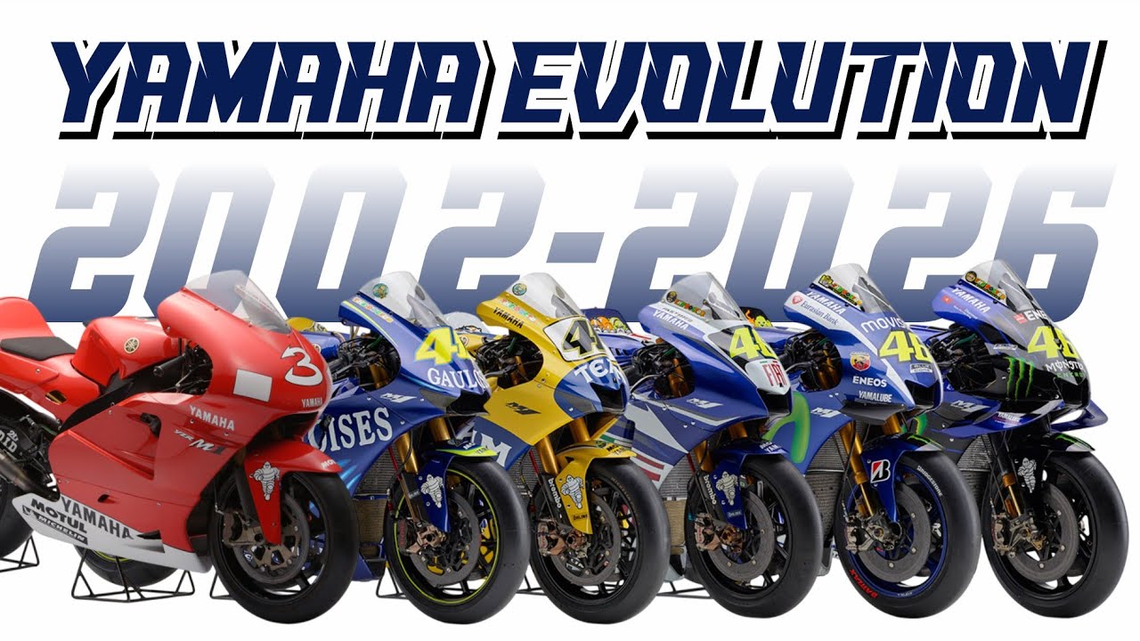 Evolusi Motor Yamaha YZR M1 Dari Tahun ke Tahun
