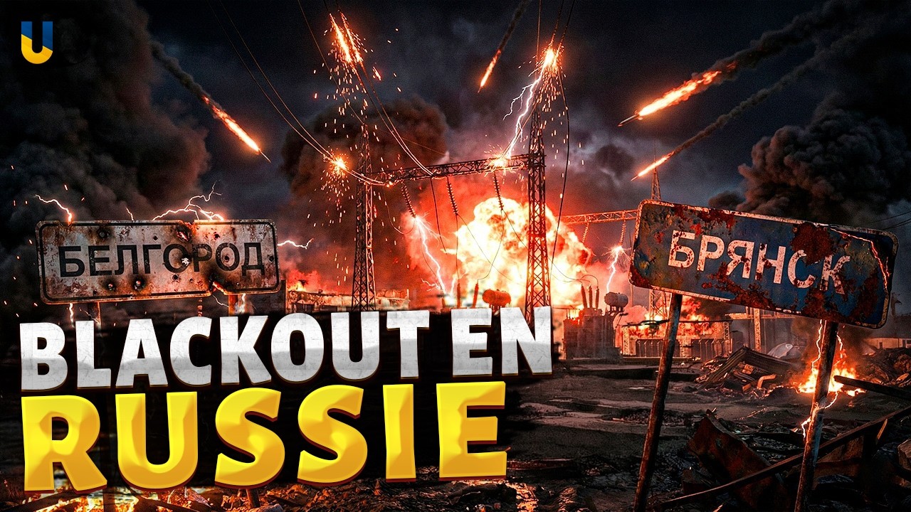 BLACKOUT TOTAL et EXPLOSIONS en Russie! Les villes plongent dans le noir, Défense MENT