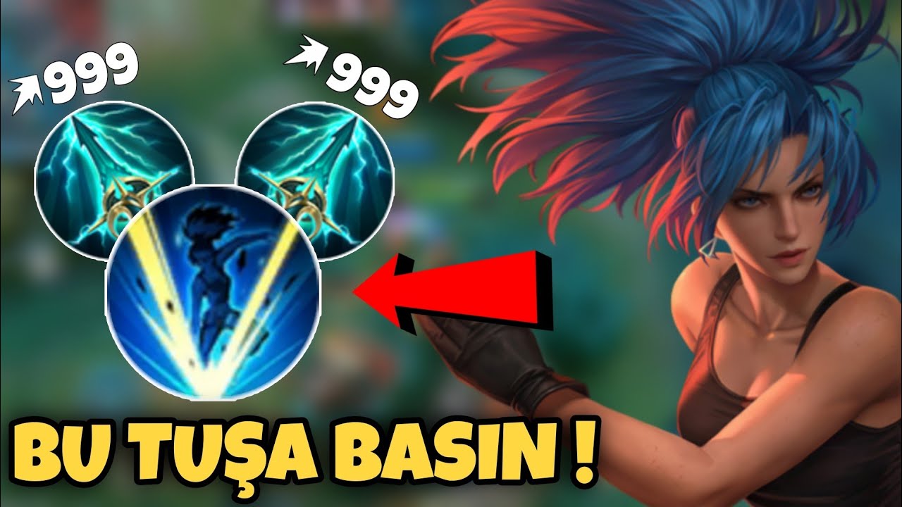 TEK TUŞLA TÜM SAVAŞI KAZAN❗- Mobile Legends Karina