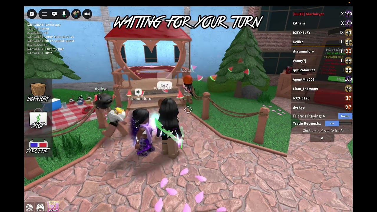 Playing with Nahir and Heer