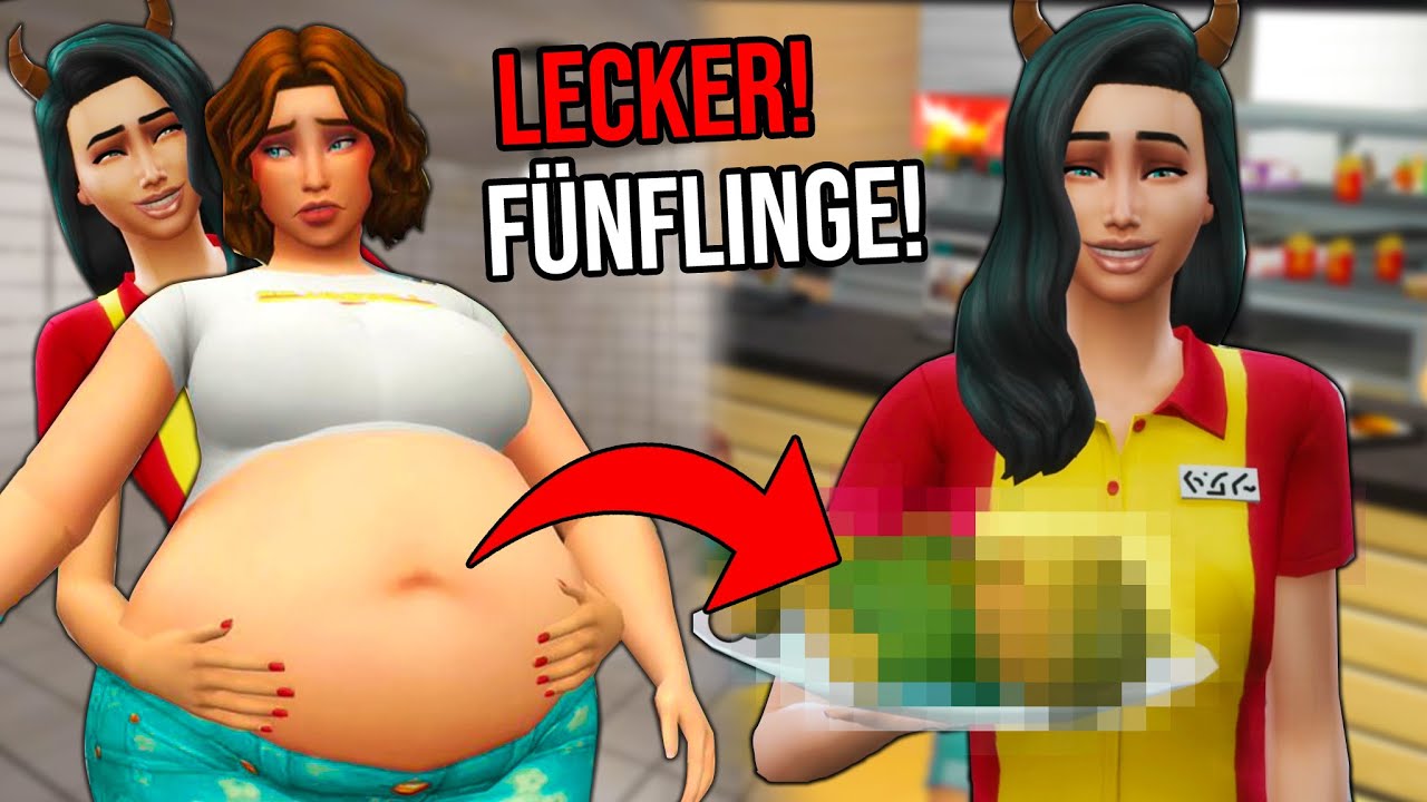 Ich kreiere den SUS Burger in Sims! Kranker Sims Mod!