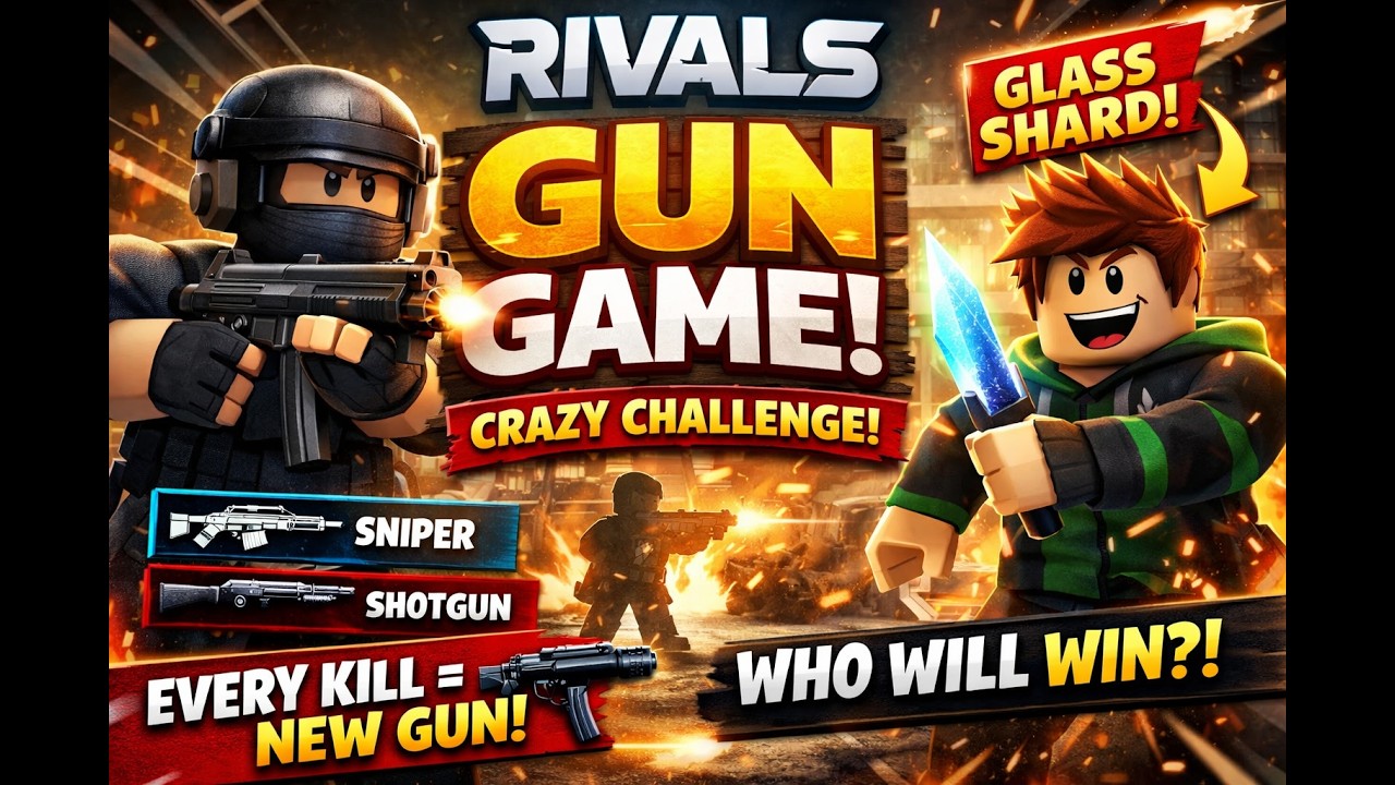 RIVALS Gun Game Gameplay 🔫 | Can I Win?