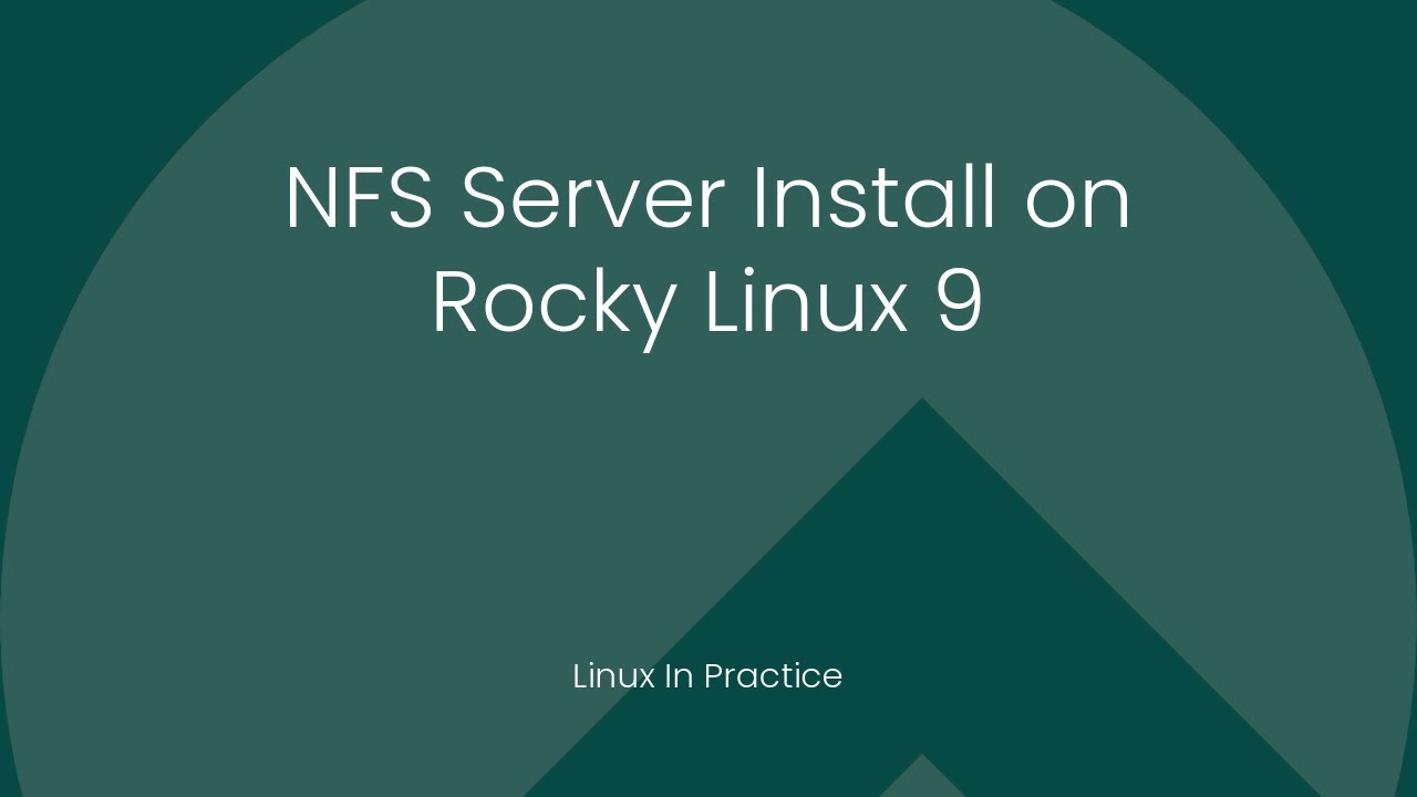Setup NFS Server and Client on Rocky Linux 9