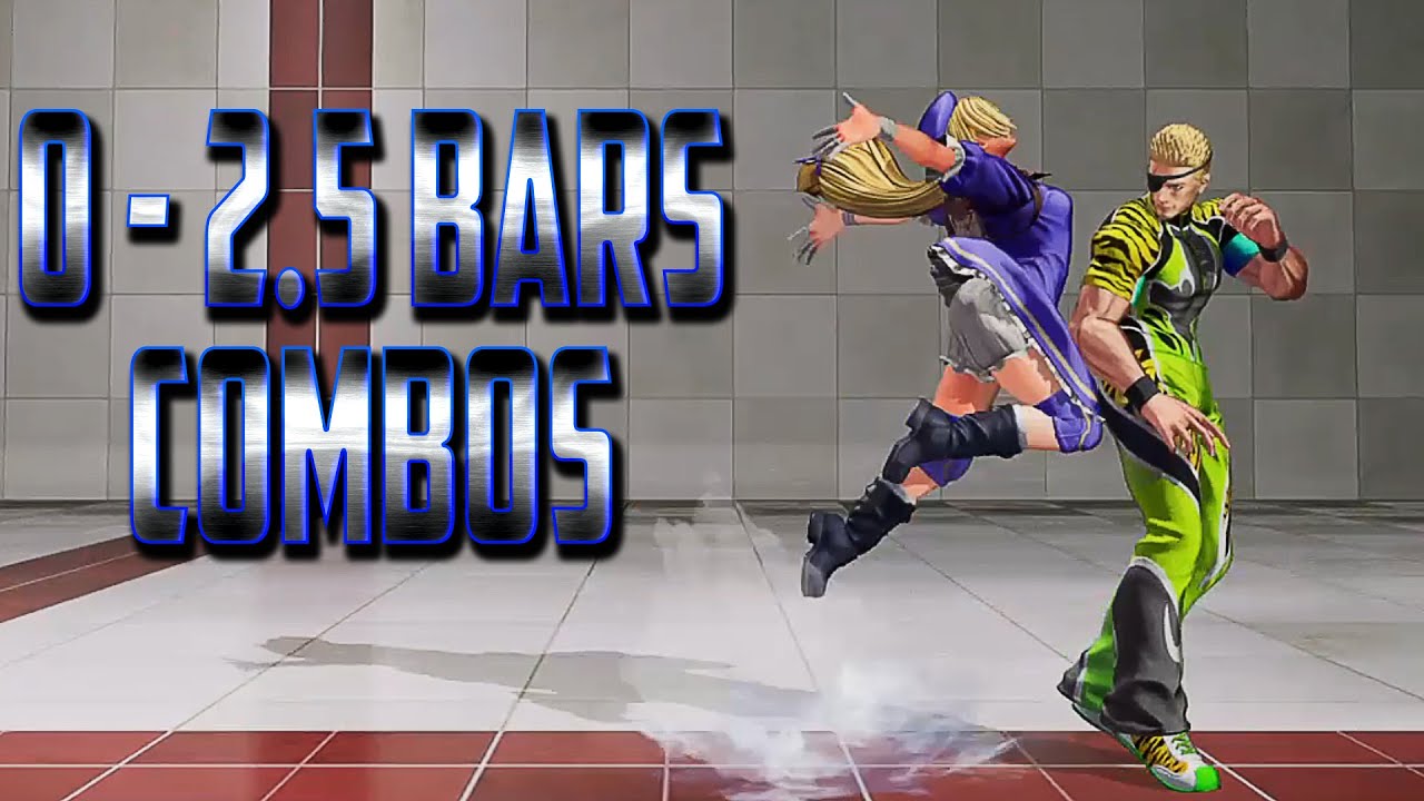 KOF XV: HINAKO  0 - 2.5 Meters Combos