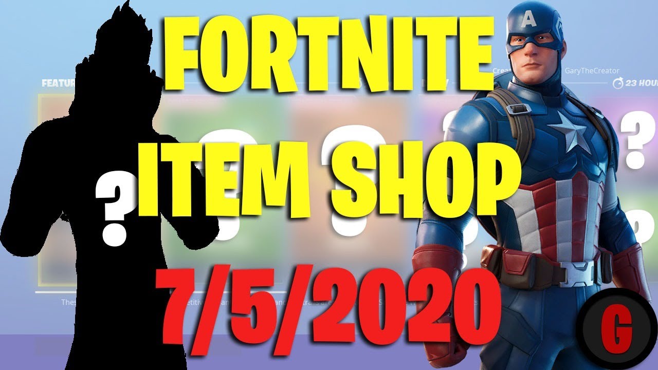 Fortnite - NEW ITEM SHOP! NEW SKINS? (JULY 5TH, 2020) (Gary The Creator)