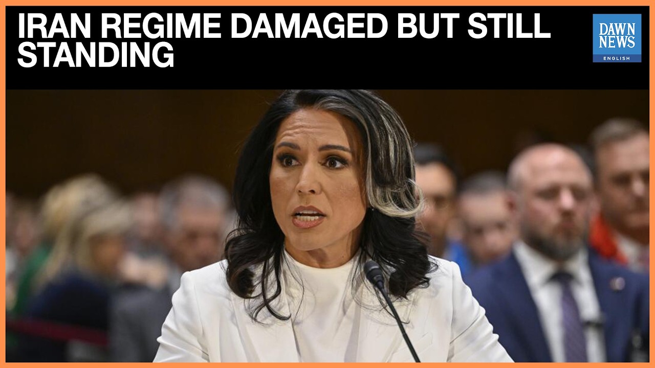 US Spy Says Iran’s Government Degraded by War But Still Intact | Dawn News English