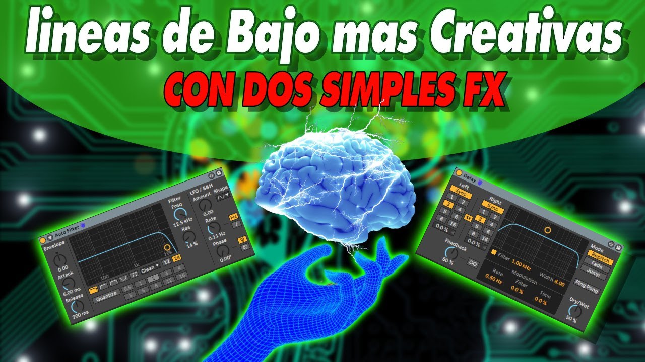 🤔Como hacer lineas de BAJO//BASS LINE 🧠 mas creativos con dos simples FX💫