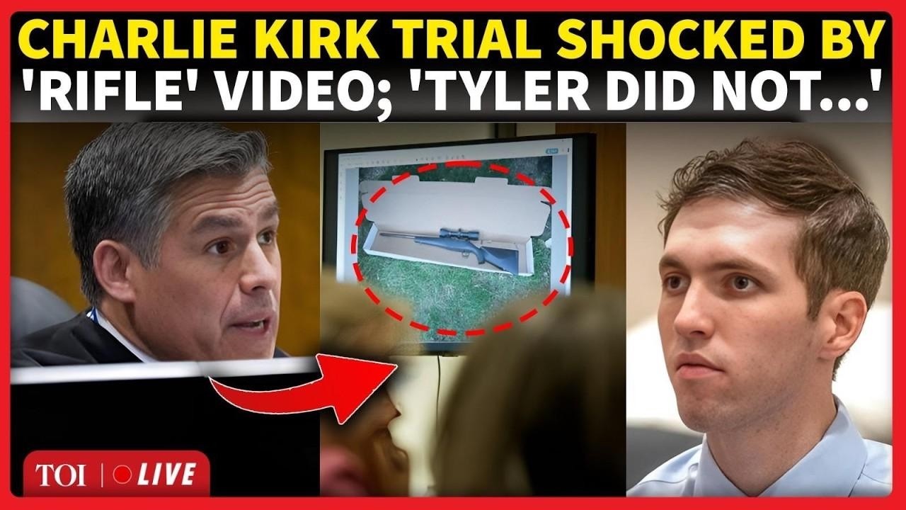 DAMNING PROOF! Tyler Robinson &lsquo;DID NOT SHOOT&rsquo; Charlie Kirk; Rifle Video SHOCKS Erika, Lance Twiggs