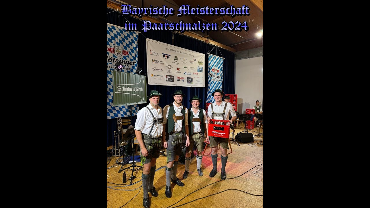 Bayerische Meisterschaft im Paarschnalzen 2024