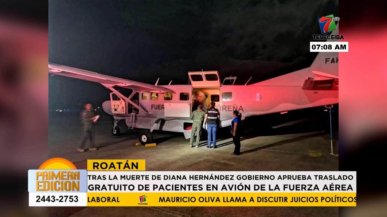 Tras muerte de una mujer, aprueban traslado gratuito de pacientes en avión de la Fuerza Aérea