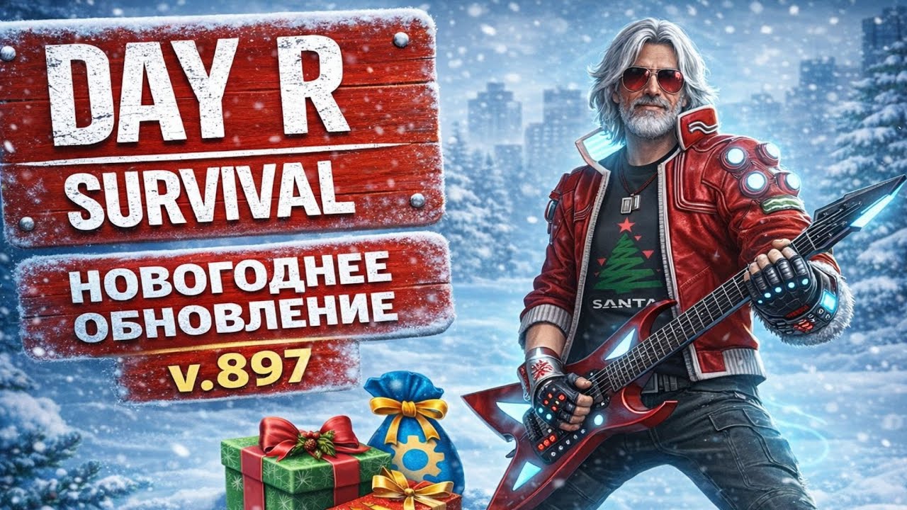 Новогодний Ивент в Day R Survival: Кибер Дед — Джони | Серия 26
