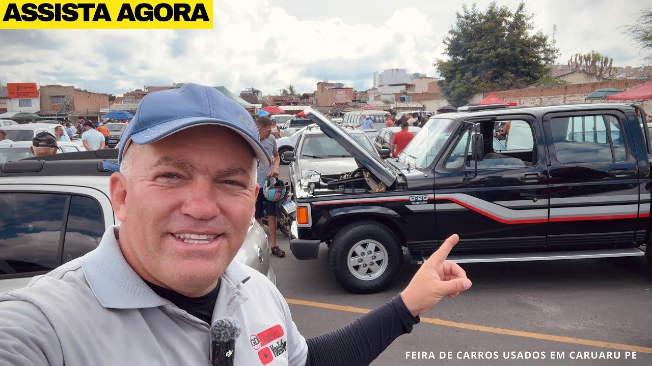 Feira De Carros Usados Em Caruaru PE | OLHA ESSA D20
