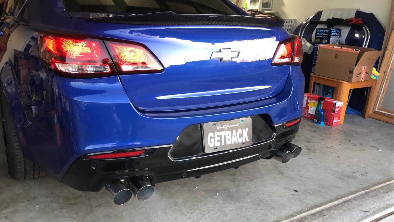 Chevy SS Sedan Kooks Longtube Headers With Solo Performance Axle Back Exhaust