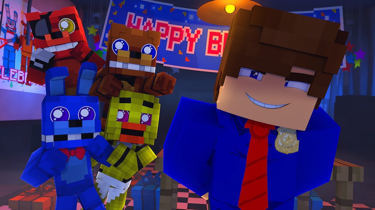 FNAF: «ЭТО БЫЛ ОХРАННИК...» | Minecraft Five Nights at Freddy's Roleplay