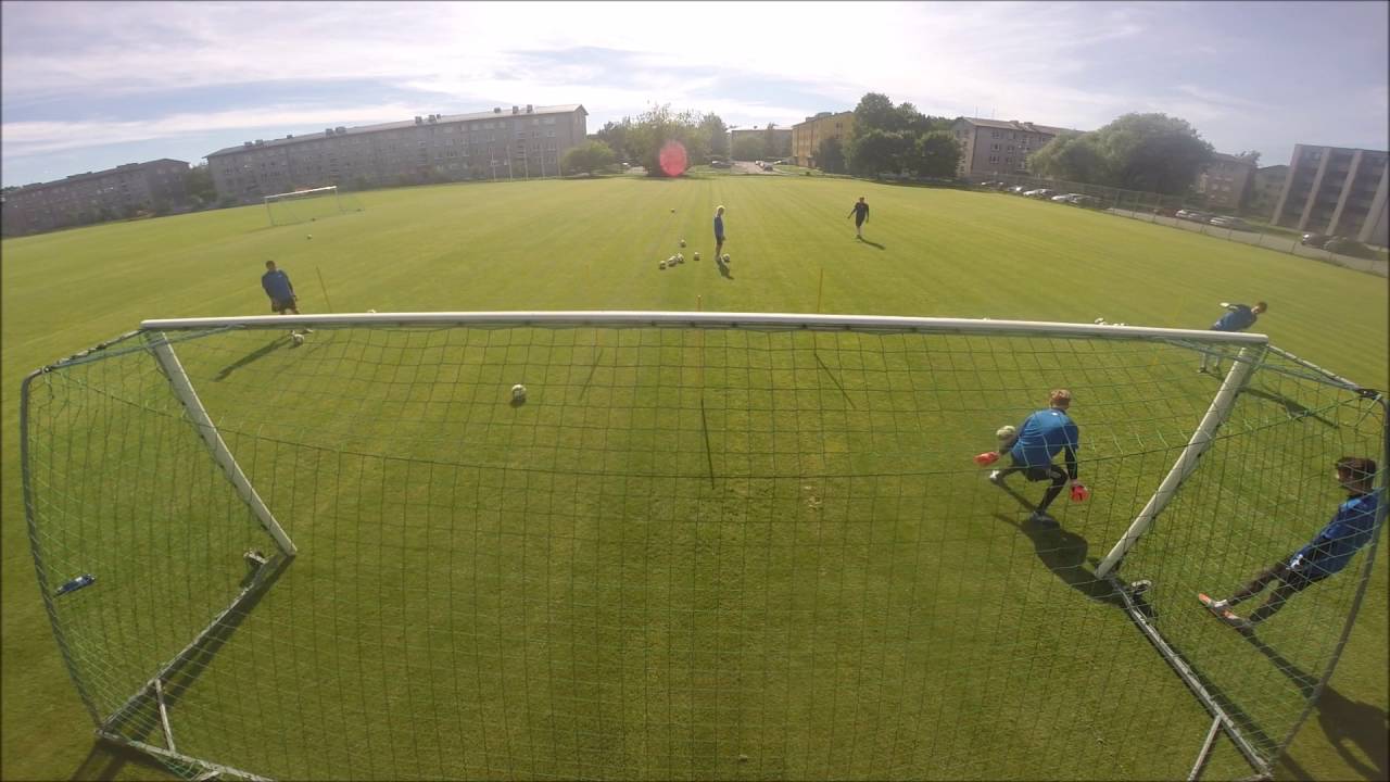 Goalkeeper training: Dealing with 1v1 situations