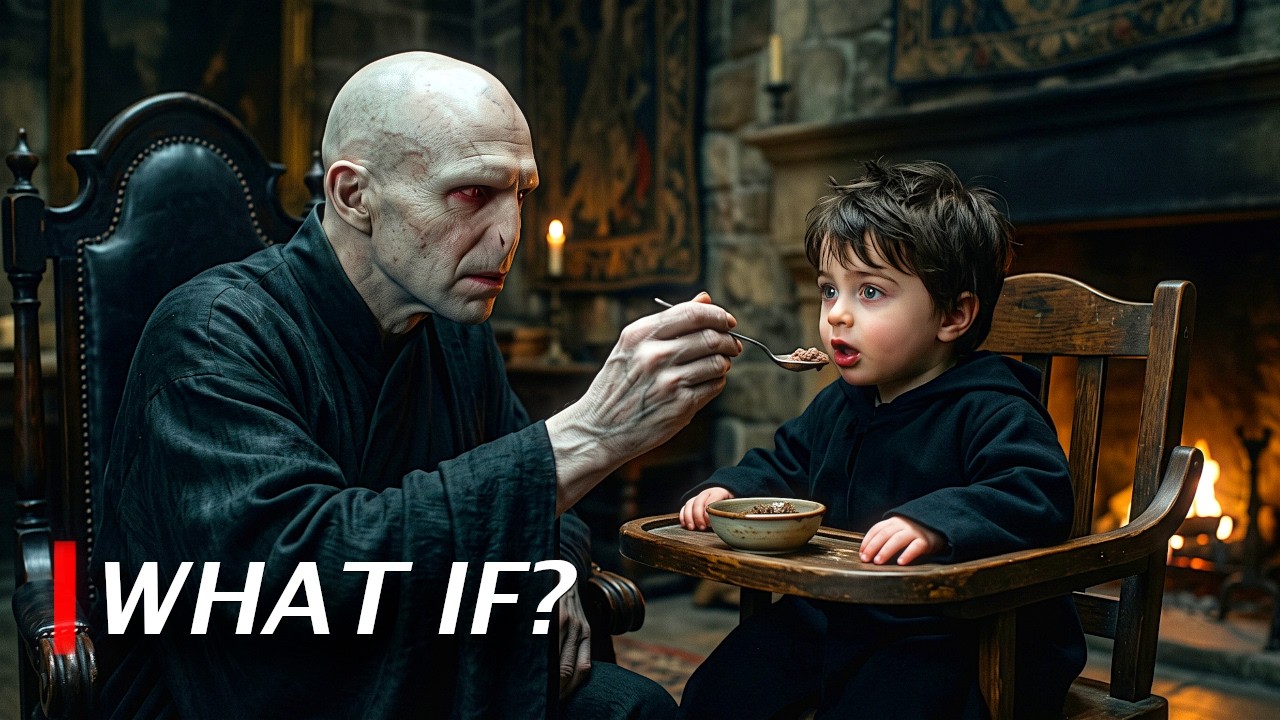 What If Harry Potter Was Raised By Voldemort?