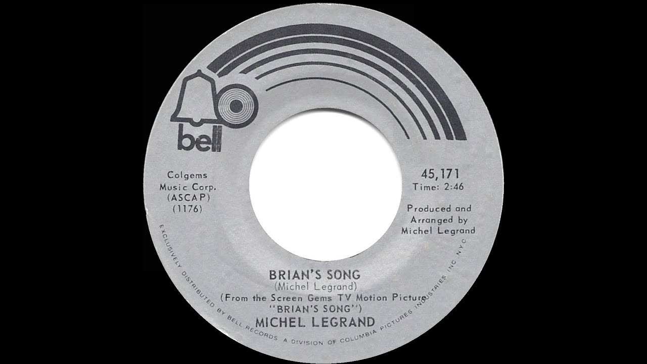 1972 Michel Legrand - Brian&rsquo;s Song (stereo version)