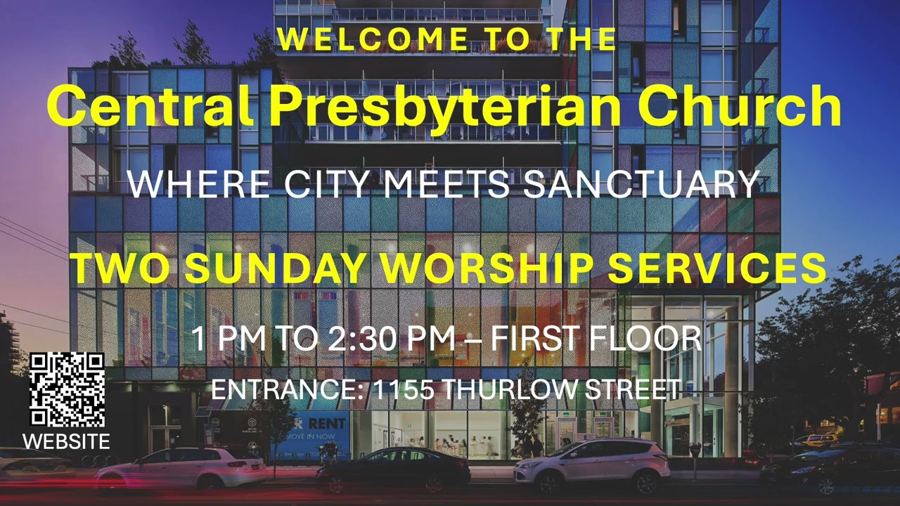 Central Presbyterian Church weekly update 2026 01 22