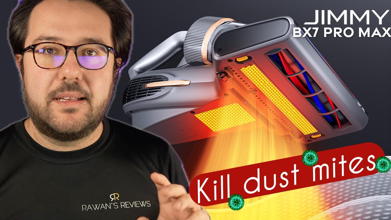 Kill Dust Mites with Jimmy BX7 Pro Max Mattress Cleaner with Heat and UV!