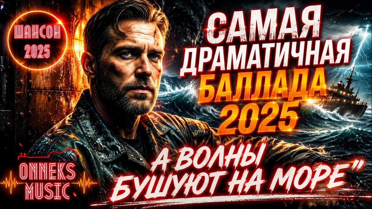 AI-Шансон: А волны бушуют на море — Самая драматичная баллада 2025 | Onneks Music