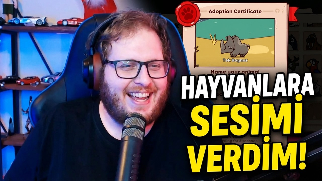 HAYVANLARA KENDİ SESIMI VERDİM | ÇOK KOMIK OLDU