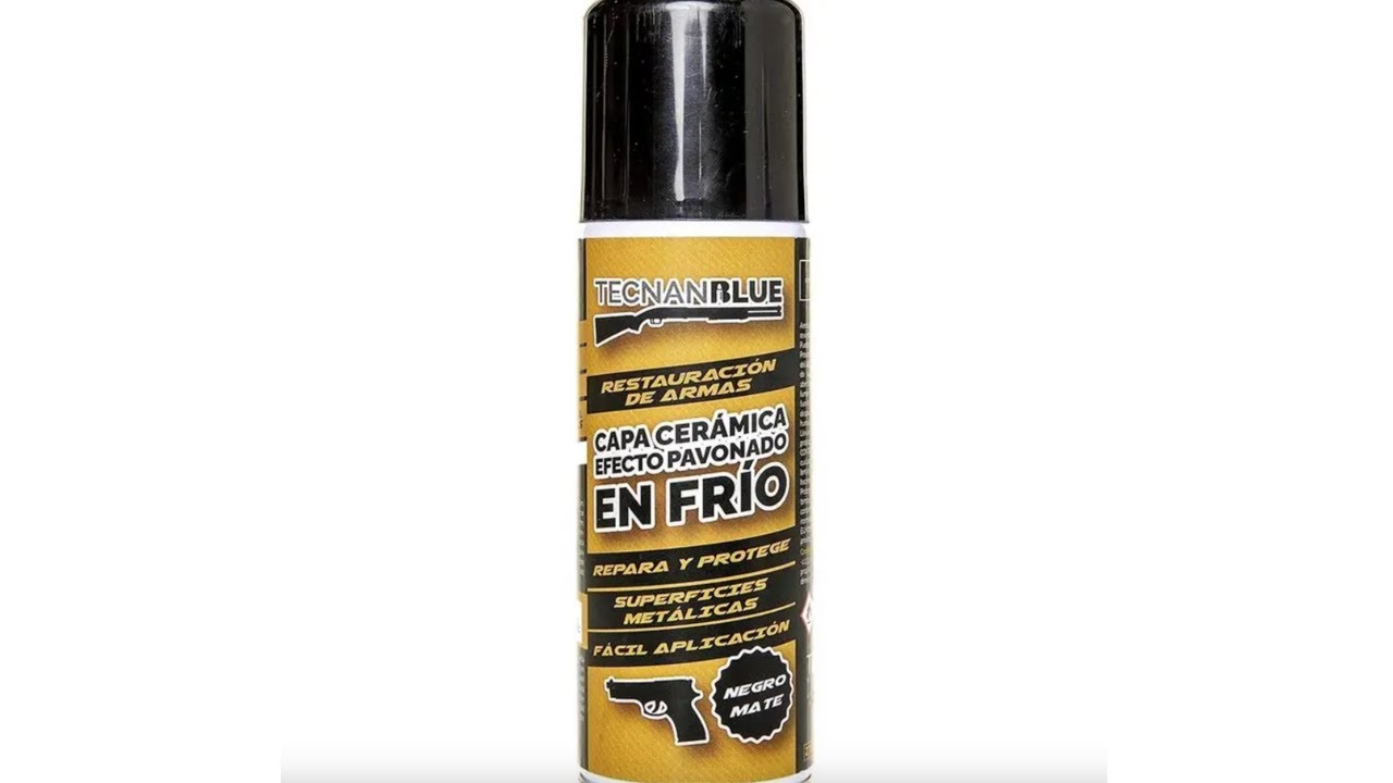 ¿Para qué sirve y cómo se utiliza el pavonador de armas en frío Tecnan Blue nanocerámico?