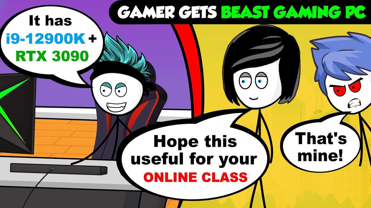 When a Gamer Upgrades to a Better PC Than his Brother