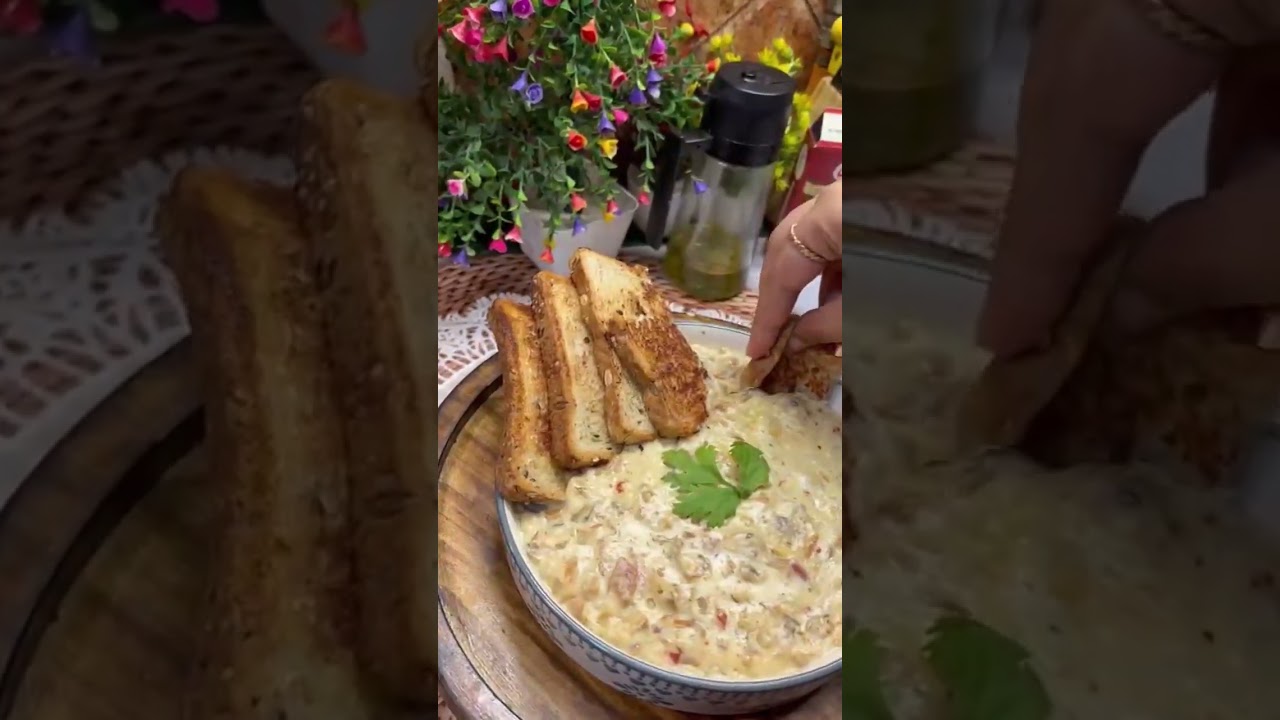 Cheesy Mushrooms 
