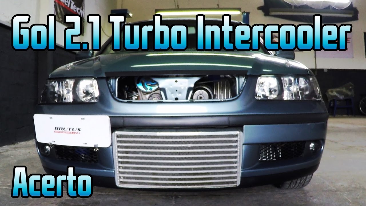 VW Gol G3 2.1 Turbo Intercooler 338HP, acerto e medição no dyno