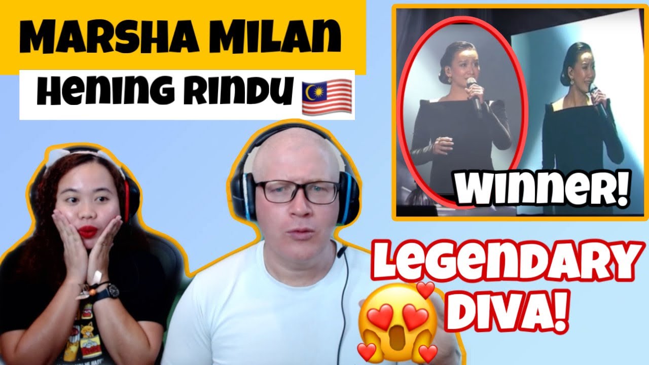 MARSHA MILAN - HENING RINDU | AJL39 REACTION! 🇲🇾 | #ajl39
