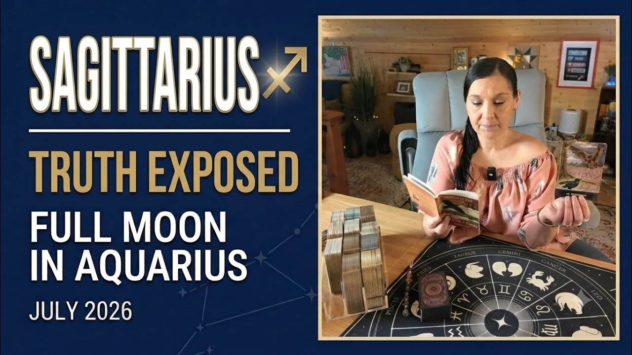 Стрелец ♐ Вся правда 🌕 Полнолуние в Водолее ✨ Июль 2026