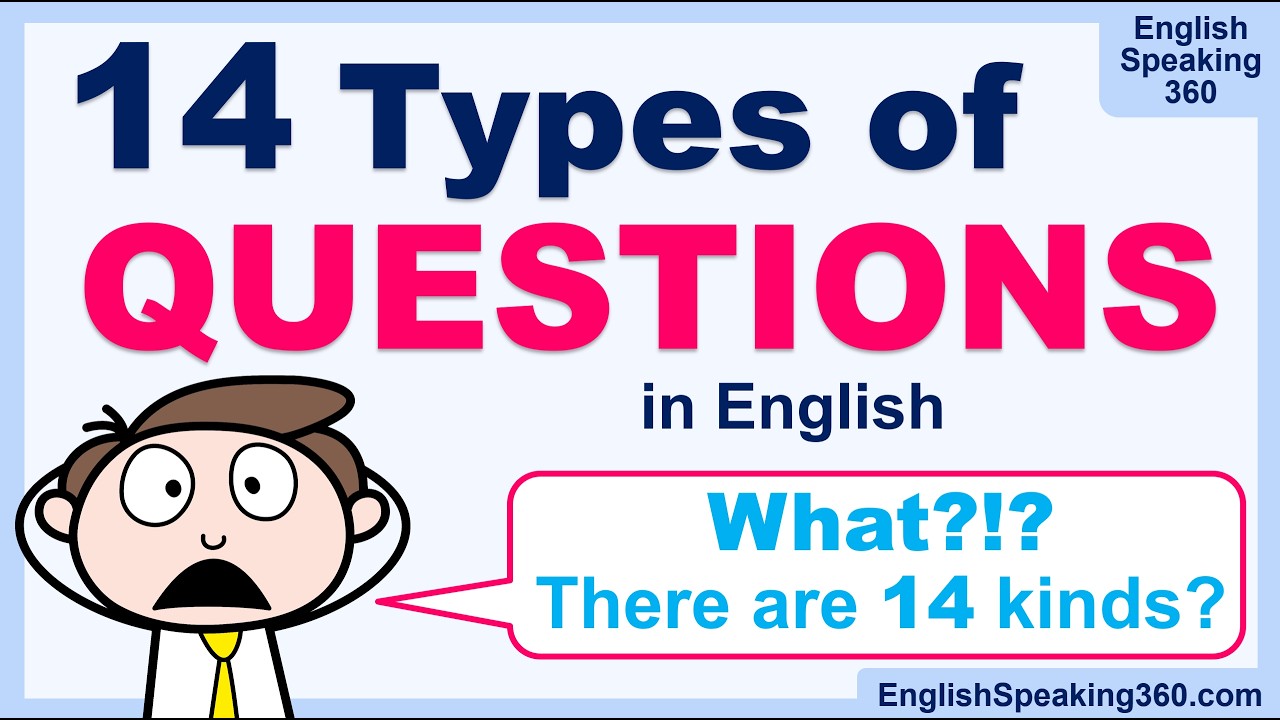 14 Types of Questions in English (FULL GUIDE) | All Kinds of Questions Explained with Examples