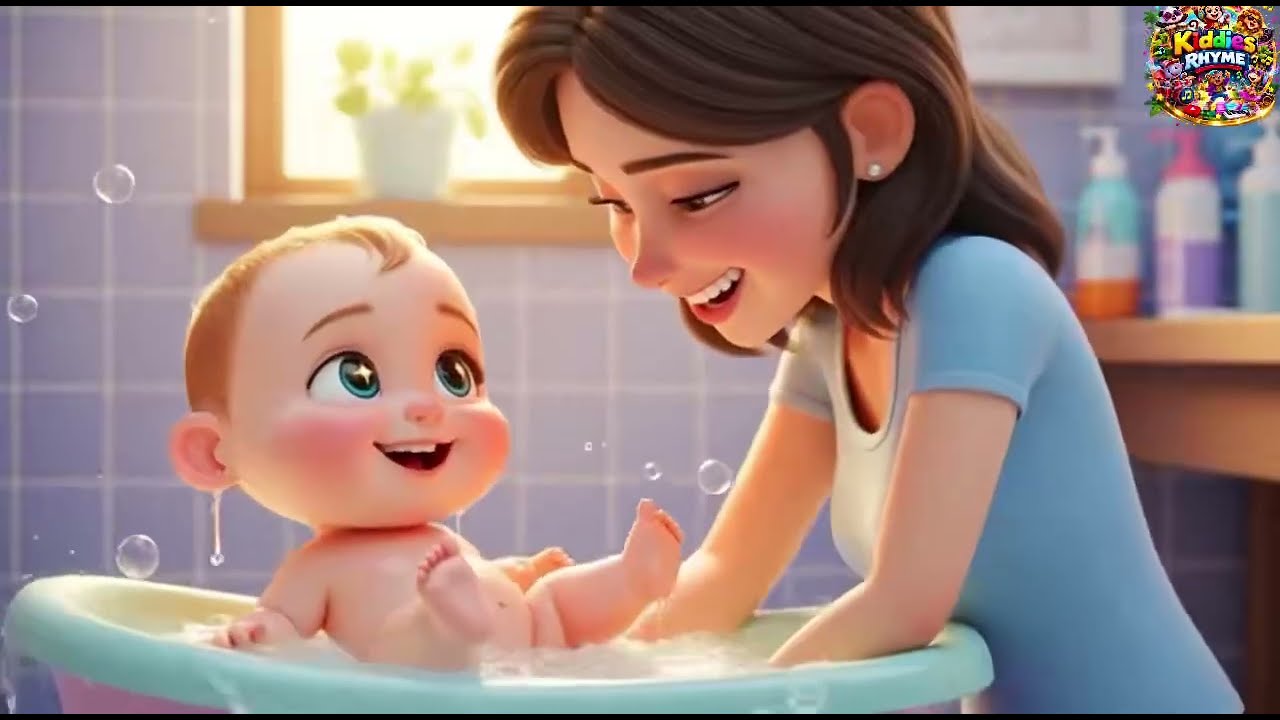 Baby Bath & Sleep Song | Gentle Bedtime Routine Music