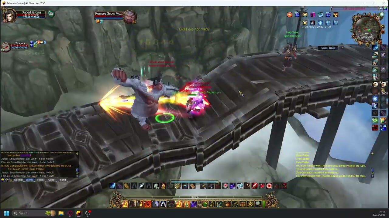 Talisman online nice 1v1 people but u need to work on the skills