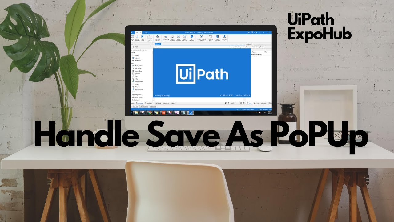 Uipath Save As Excel | Uipath Save As Dialog Box | Uipath Save As Dialog| Uipath Handle Popup Window