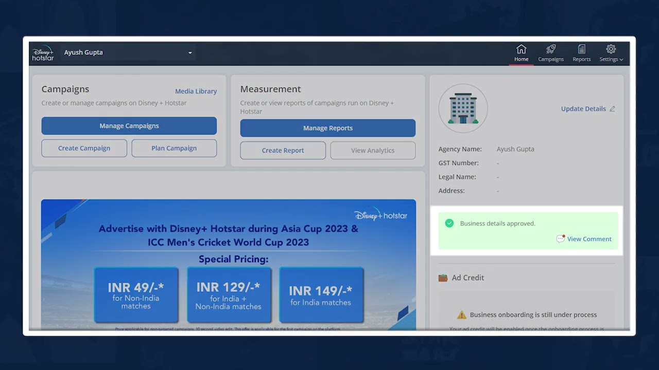 Disney+ Hotstar Self-Serve Platform | Explainer Video | Onboarding
