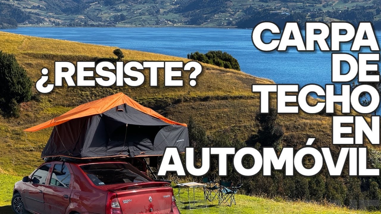 Cómo instalar una CARPA DE TECHO en un VEHÍCULO PEQUEÑO. Esta es MI EXPERIENCIA luego de INTENTARLO
