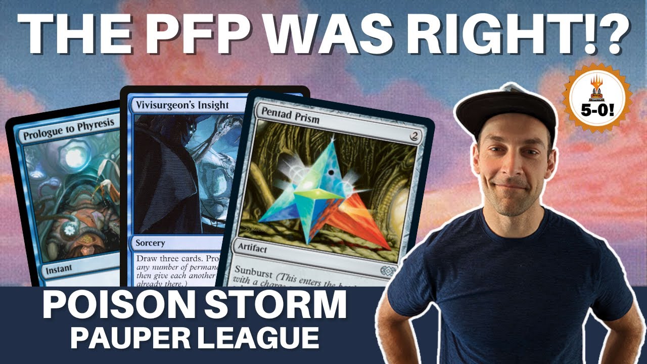 IS IT ACTUALLY AMAZING?! Playing a Pauper Challenge-winning Poison Storm list is way too much fun!