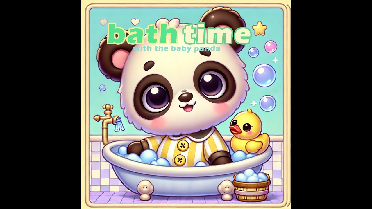 Baby Panda's Bubble Bath Song 🛁🎶 Bubble Bath Song 🛁 | Fun Nursery Rhyme for Kids