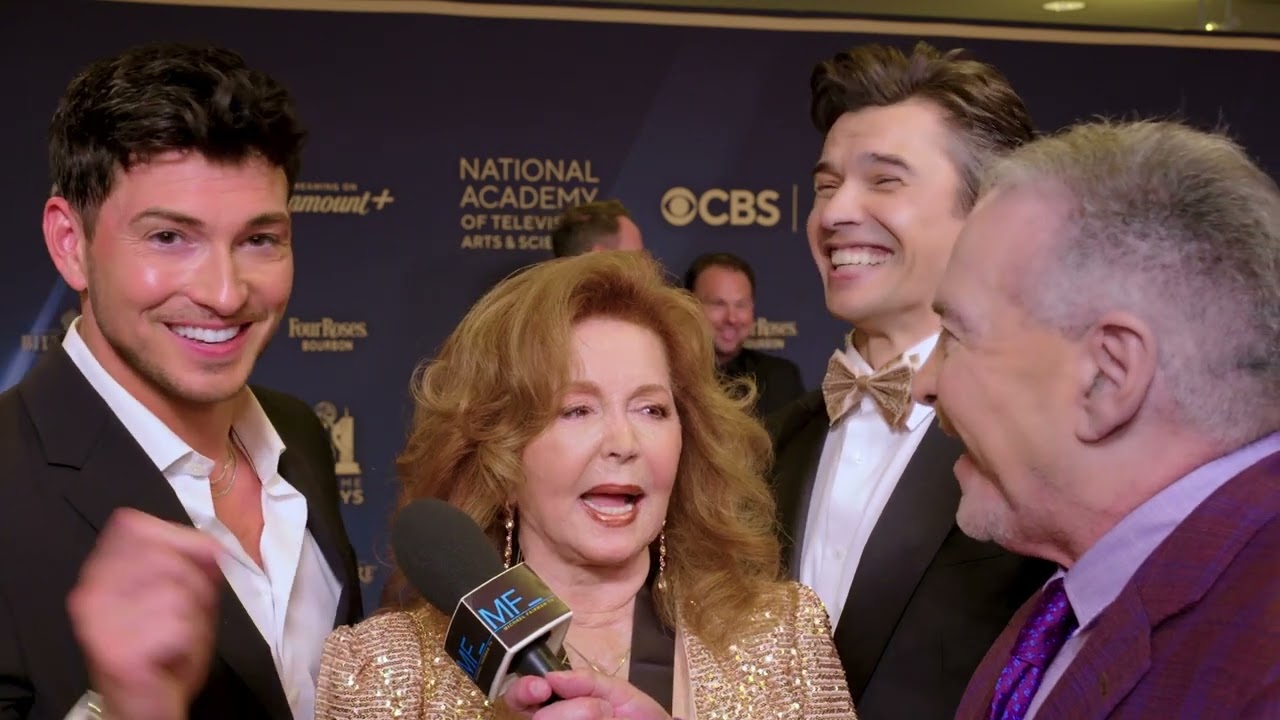 Suzanne Rogers, Rob Scott Wilson & Paul Telfer - Days of our Lives - 2024 Daytime Emmys Red Carpet
