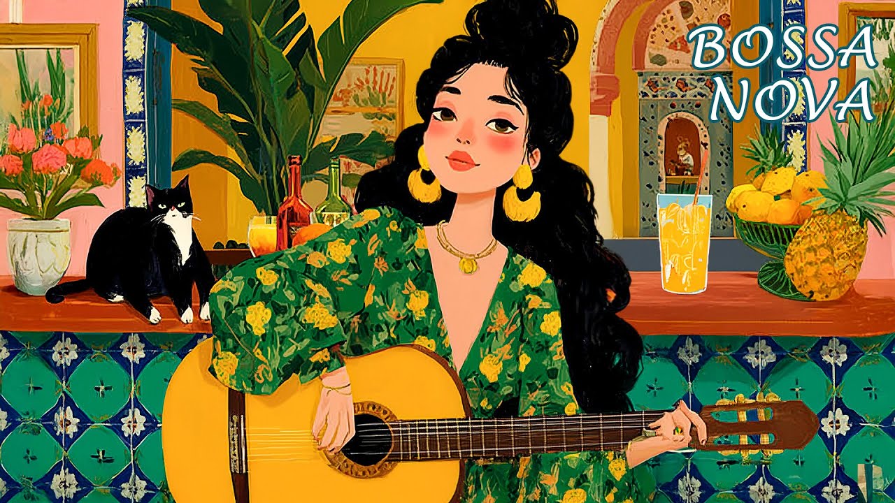 Summer Vibes Bossa Nova - Carefree Jazz Covers Of Popular Songs 100 Hits for Joyful Days 🍉🍂