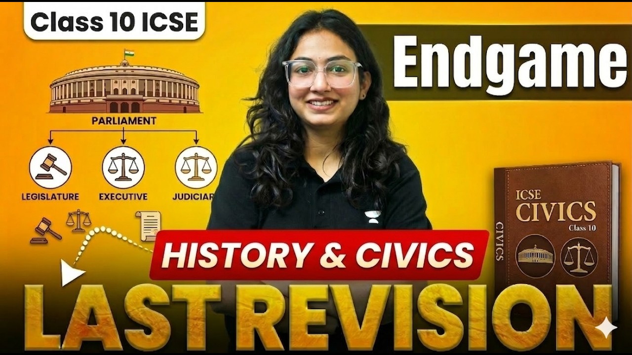 History & Civics LAST REVISION🔥| ICSE Class 10 Board Exam 2026 | Supriya Ma'am